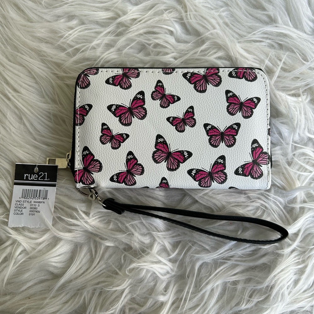 Rue21 Butterfly Wristlet